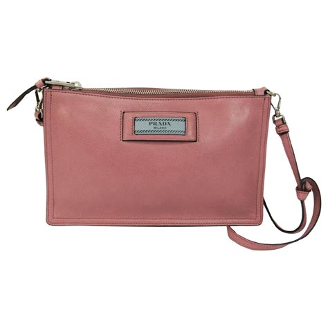 prada etiquette bag pink|Prada Etiquette Womens Leather Shoulder Bag Pink .